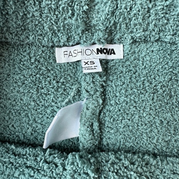 Teal Knit Crop Top and Pants Set | Fashion Nova - Picture 16 of 16